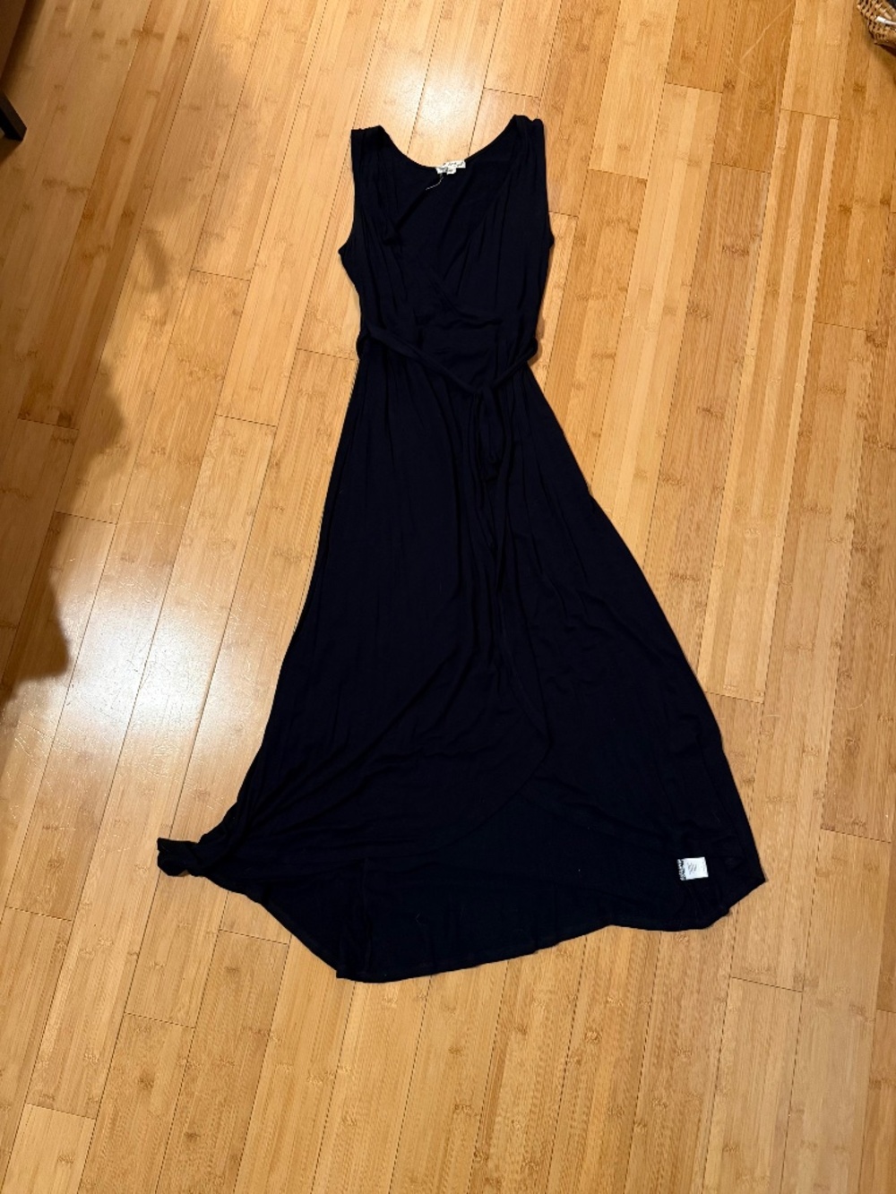 Black Maxi Dress | High-Low | Flowy